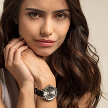 Laden Sie das Bild in den Galerie-Viewer, THOMAS SABO Damen Uhr Armbanduhr Rebel at Heart WA0320-203-201-38 MM Leder