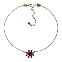 Laden Sie das Bild in den Galerie-Viewer, Konplott Halskette hängend Collier Magic Fireball rot Siam