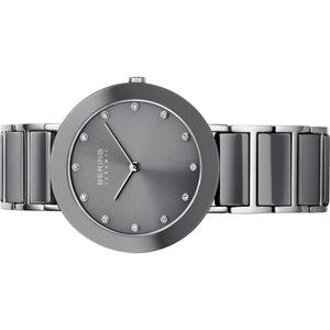 Bering Damen Uhr Armbanduhr Slim Ceramic - 11435-789-1 Edelstahl