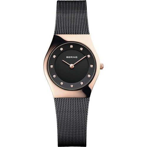 Bering Damen Uhr Armbanduhr Slim Classic - 11927-166-1 Meshband