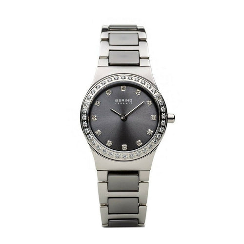 Bering Damen Uhr Armbanduhr Slim Ceramic - 32426-703 Edelstahl