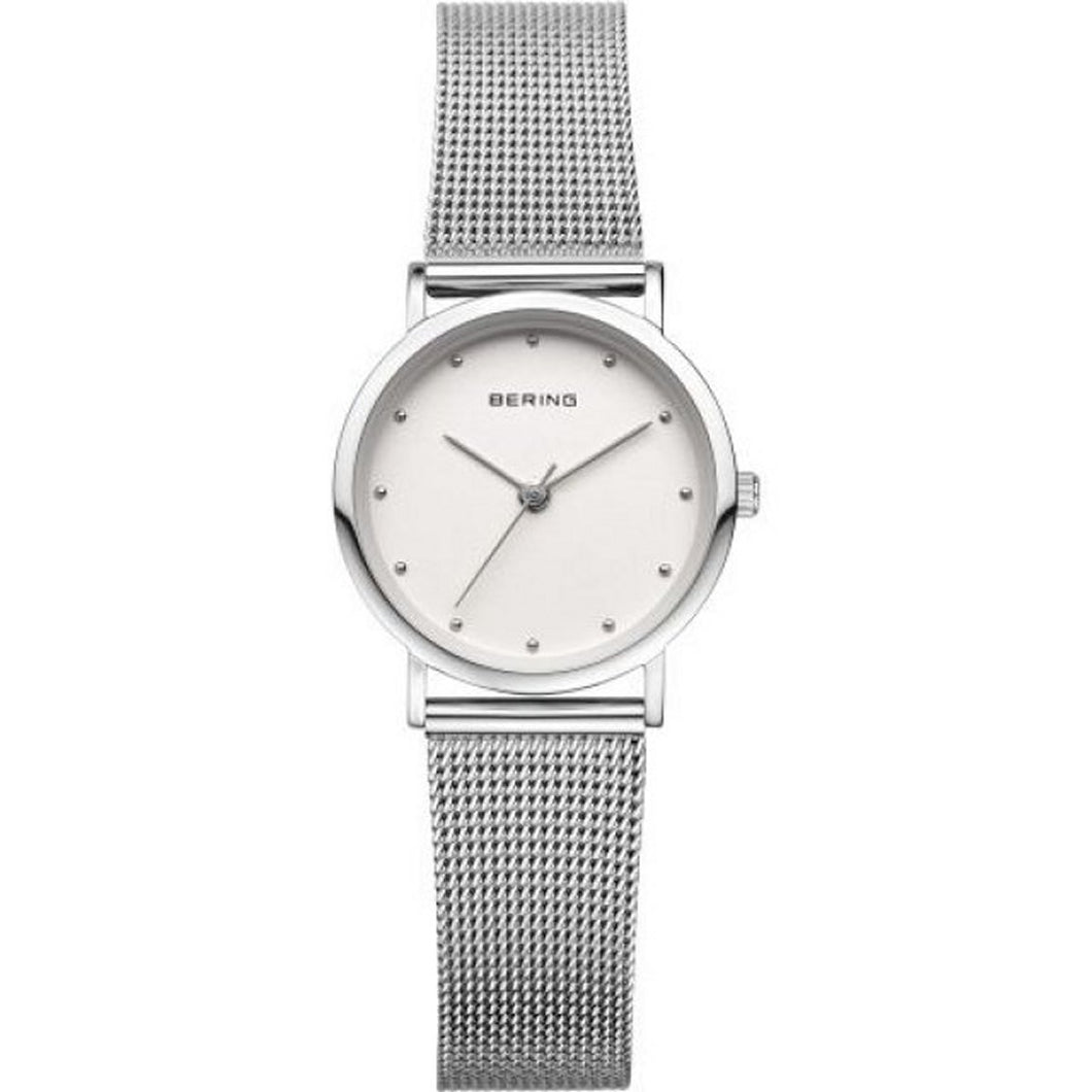 Bering Damen Uhr Armbanduhr Classic - 13426-000 Meshband