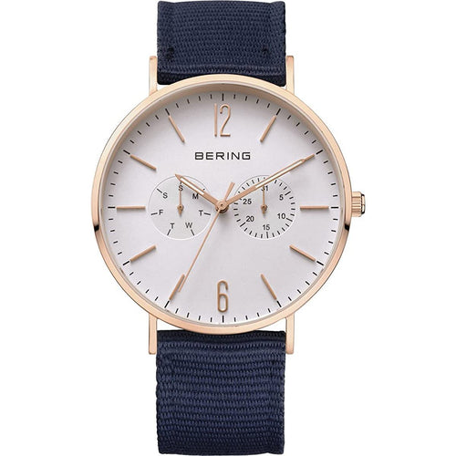 Bering Unisex Uhr Armbanduhr Ultra Slim - 14240-864 Nylon