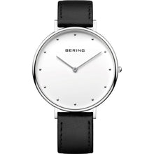 Laden Sie das Bild in den Galerie-Viewer, Bering Damen Unisex Uhr Armbanduhr Slim Classic - 14839-404-1 Leder