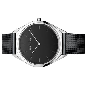 Bering Unisex Uhr Armbanduhr Classic - 17039-102 Meshband