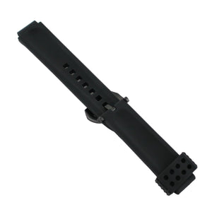 Ingersoll Ersatzband für Uhren Silikon schwarz Dornschließe SW 18 mm IN6101