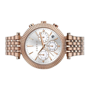 Esprit Damen Uhr Armbanduhr Edelstahl Rosé ES108742002