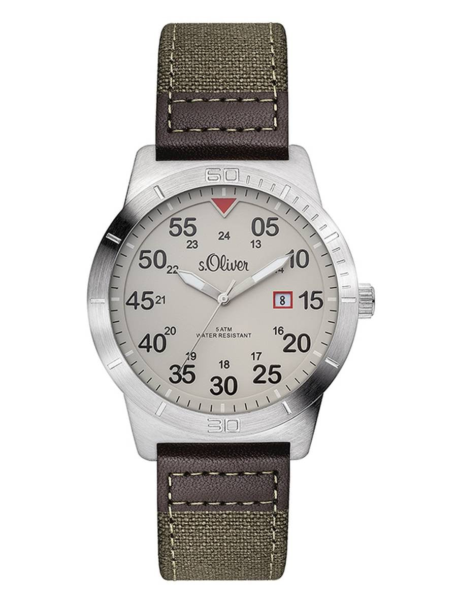 s.Oliver Herren Uhr Armbanduhr SO-2979-LQ