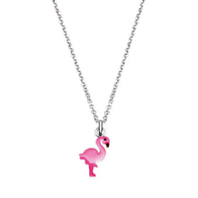 Laden Sie das Bild in den Galerie-Viewer, Scout Kinder Halskette Kette Silber Flamingo 261000002