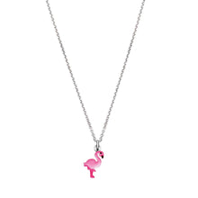 Laden Sie das Bild in den Galerie-Viewer, Scout Kinder Halskette Kette Silber Flamingo 261000002