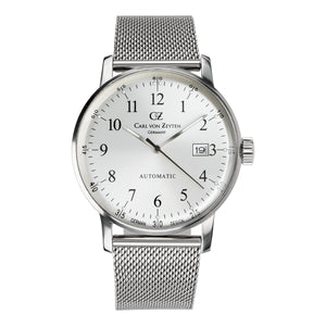 Carl von Zeyten Herren Uhr Armbanduhr Automatik Russ CVZ0009WHMB