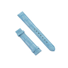 Laden Sie das Bild in den Galerie-Viewer, Ingersoll Ersatzband für Uhren Leder blau Kroko 16 mm