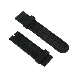 Ingersoll Ersatzband für Uhren Silikon schwarz 24 mm