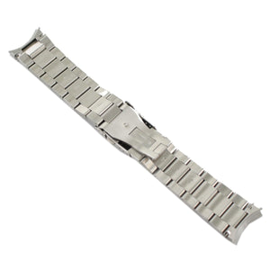 Ingersoll Ersatzband für Uhren Edelstahl Faltschl. Silber Anstoß IN1507 24 mm