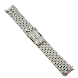 Ingersoll Ersatzband für Uhren Edelstahl Faltschl. Silber 24 mm poliert