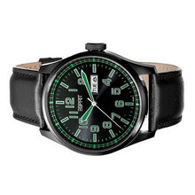 Laden Sie das Bild in den Galerie-Viewer, Esprit Herren Uhr Armbanduhr Axis Green Leder ES103151003