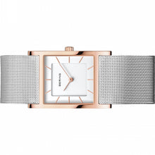 Laden Sie das Bild in den Galerie-Viewer, Bering Damen Uhr Armbanduhr Slim Classic 10426-066-S Meshband