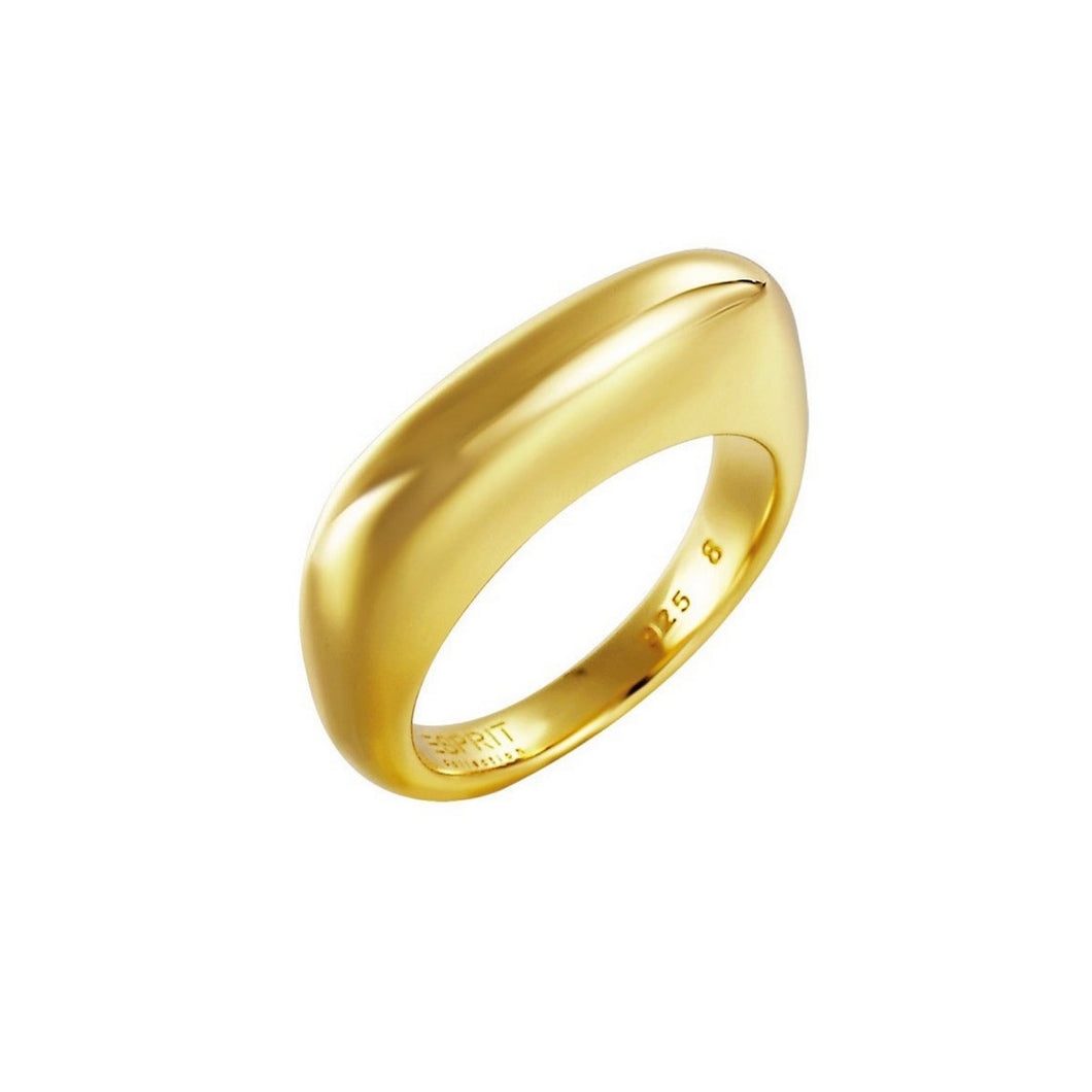 Esprit Collection Damen Ring Silber Gold Antheia Gr.18 ELRG91924B180-1