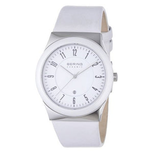 Bering Unisex Uhr Armbanduhr Slim Ceramic - 32235-354 Leder