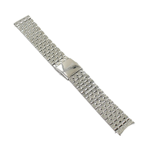 Ingersoll Ersatzband für Uhren Edelstahl Faltschl. Seitenteile IN1300 Silber 21 mm