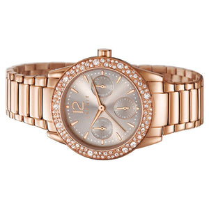 Esprit Damen Uhr Armbanduhr Elsie Edelstahl Rosé ES107152002-1