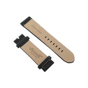Ingersoll Ersatzband für Uhren Leder schwarz Kroko 24 mm