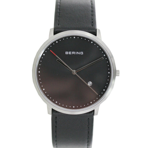 Bering Herren Uhr Armbanduhr Slim Classic - 11139-402 Leder