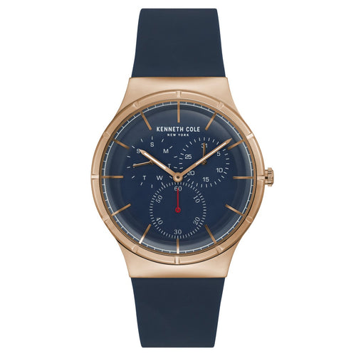 Kenneth Cole New York Herren Uhr Armbanduhr Silikon KC50057001
