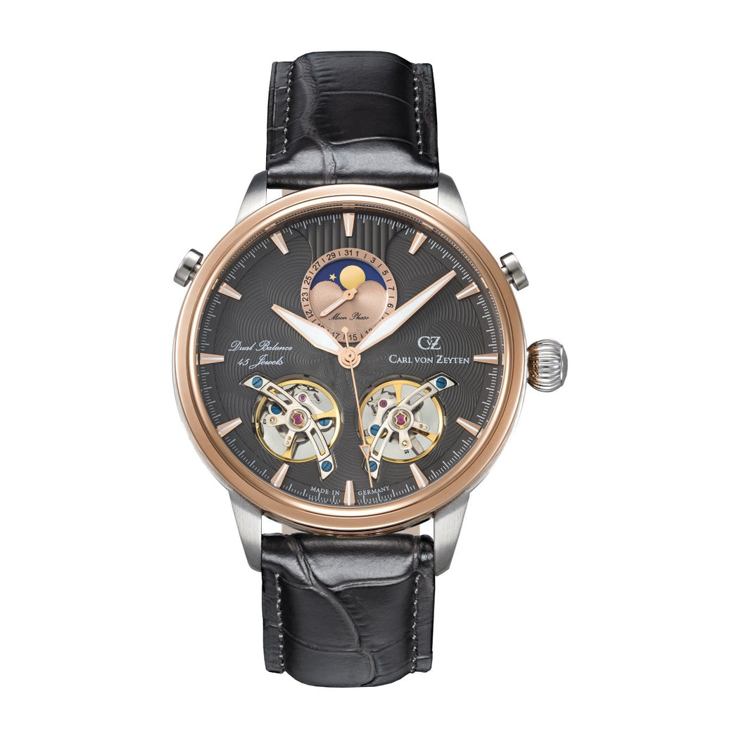 Carl von Zeyten Herren Uhr Armbanduhr Automatik Durbach CVZ0060RGU