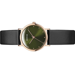 Bering Damen Uhr Armbanduhr Slim Classic - 13426-469 Leder