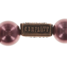 Laden Sie das Bild in den Galerie-Viewer, Konplott Armband Chameleon braun / pink Burgund elastisch
