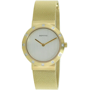 Bering Damen Uhr Armbanduhr Slim Classic - 10629-334 Meshband