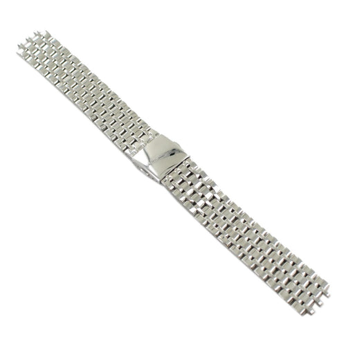 Ingersoll Ersatzband für Uhren Edelstahl Faltschl. IN1300 Silber 21 mm lang