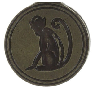 Konplott Anhänger Charm Zodiac Monkey/Affe brass/silver