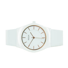 Laden Sie das Bild in den Galerie-Viewer, Bering Unisex Uhr Armbanduhr Slim Ceramic - 32035-656 Leder