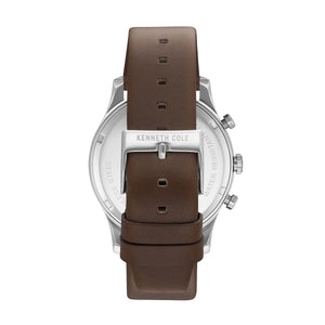 Kenneth Cole New York Herren Uhr Armbanduhr Leder KC15106002