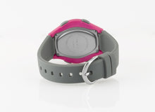 Laden Sie das Bild in den Galerie-Viewer, SINAR Jugenduhr Armbanduhr Digital Quarz Mädchen Silikonband XE-64-8 grau pink