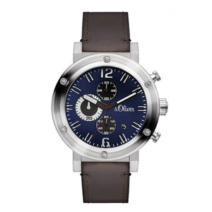 s.Oliver Herren Uhr Armbanduhr SO-3097-LC