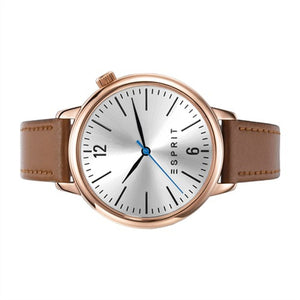 Esprit Damen Uhr Armbanduhr Light brown Rosé ES906562001