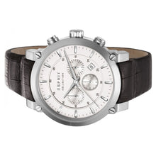 Laden Sie das Bild in den Galerie-Viewer, Esprit Collection Herren Uhr Armbanduhr Chrono Poros Leder EL102121F04