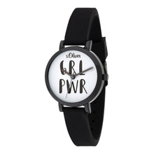 Laden Sie das Bild in den Galerie-Viewer, s.Oliver Damen Uhr Armbanduhr Silikon SO-3767-PQ
