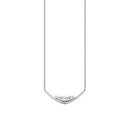 Joop Damen Kette Halskette Edelstahl Silber Simply Modern JPNL00004A420