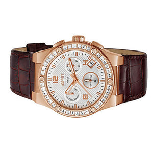 Esprit Collection Damen Uhr Armbanduhr Pherousa Leder EL101822F07