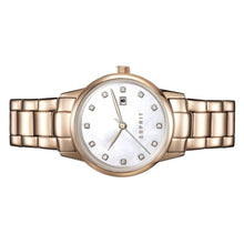 Laden Sie das Bild in den Galerie-Viewer, Esprit Damen Uhr Armbanduhr Blake Edelstahl Rosé ES100S62011