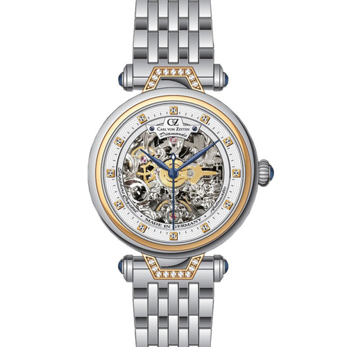 Carl von Zeyten Damen Uhr Armbanduhr Automatik Simonswald CVZ0070RWHM