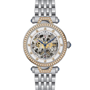 Carl von Zeyten Damen Uhr Armbanduhr Automatik Gütenbach CVZ0071RWHM