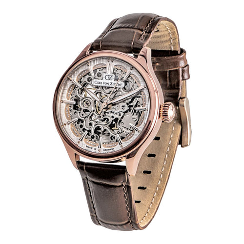 Carl von Zeyten Damen Uhr Armbanduhr Automatik Horbach CVZ0072RWHS