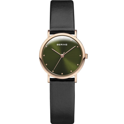 Bering Damen Uhr Armbanduhr Slim Classic - 13426-469 Leder