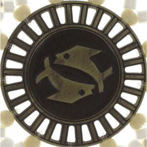 Konplott Anhänger Charm Zodiac Pisces/Fische M brass/silver