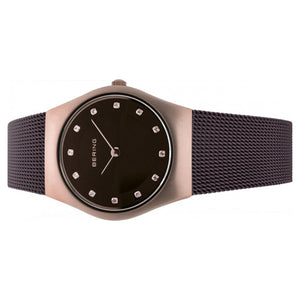 Bering Damen Uhr Armbanduhr Slim Classic - 11927-262 Meshband